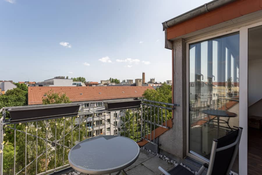 Dachterrasse - Helle Dachgeschosswohnung nahe Boxhagener Platz sofort bezugsfrei