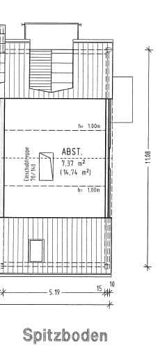 Grundriss_Spitzboden - Bezugsfreies Reihenendhaus!
