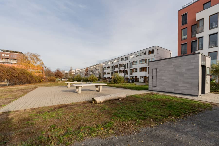 Park und Spielplatz - Townhaus an der Rummelsburger Bucht – familienfreundlich mit 6 Zimmern