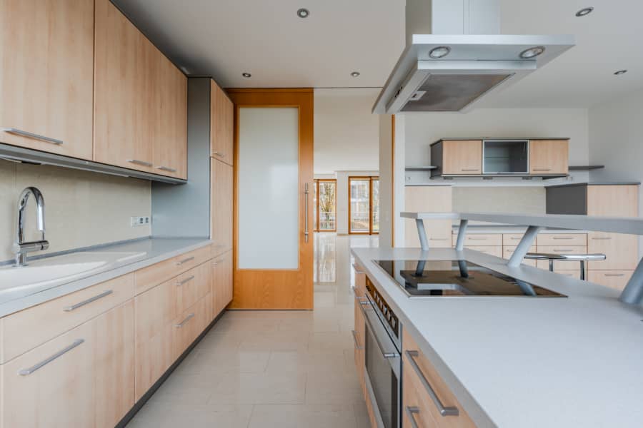 Küche voll ausgestattet - Townhaus an der Rummelsburger Bucht – familienfreundlich mit 6 Zimmern