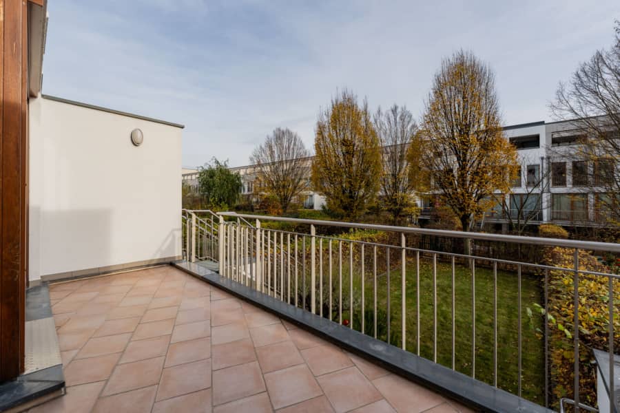 Terrasse Beletage - Townhaus an der Rummelsburger Bucht – familienfreundlich mit 6 Zimmern
