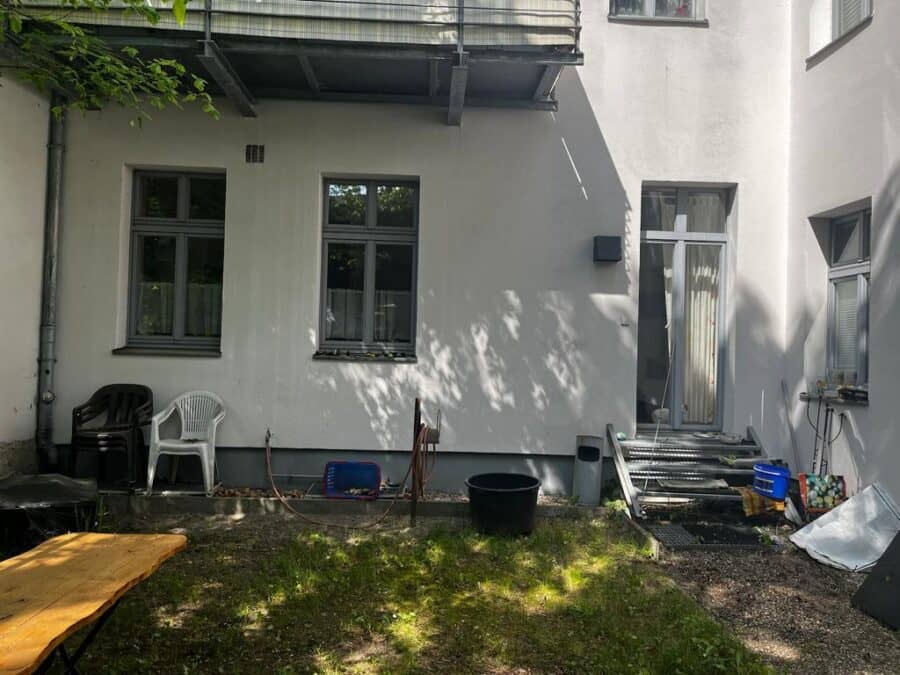 Erdgeschosswohnung mit kleinem Garten - Modernisierter Altbau nahe Schloss und Altstadt Köpenick