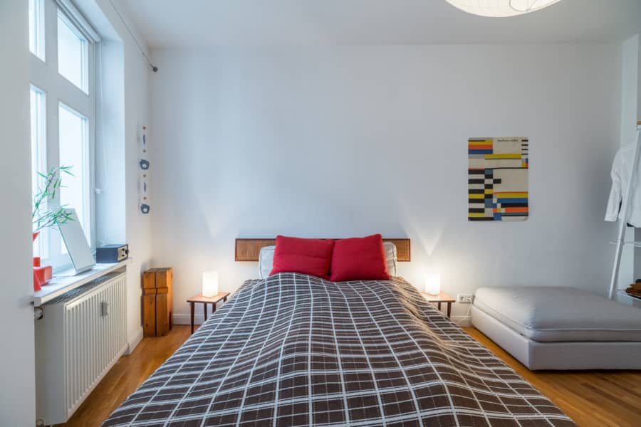 Rigaer_33-10 - Çok iyi durumda rahat eski daire!