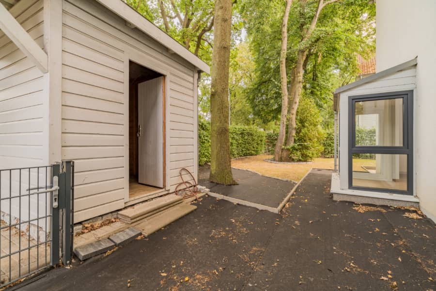 Schuppen / Carport / Garten - Familientraum! Bezugsfreies Reihenendhaus in Falkensee