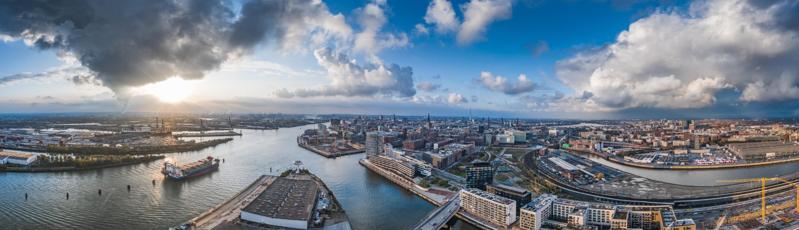 Elbe und Blankenese in Hamburg