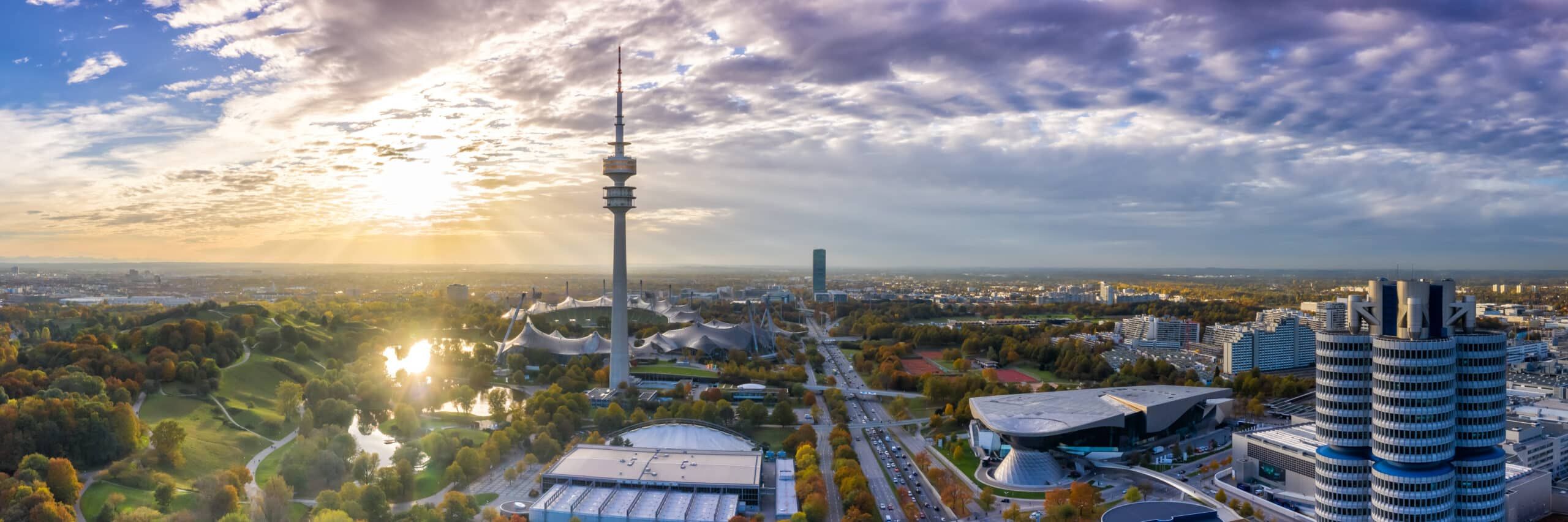 Englischer Garten und Isar in München