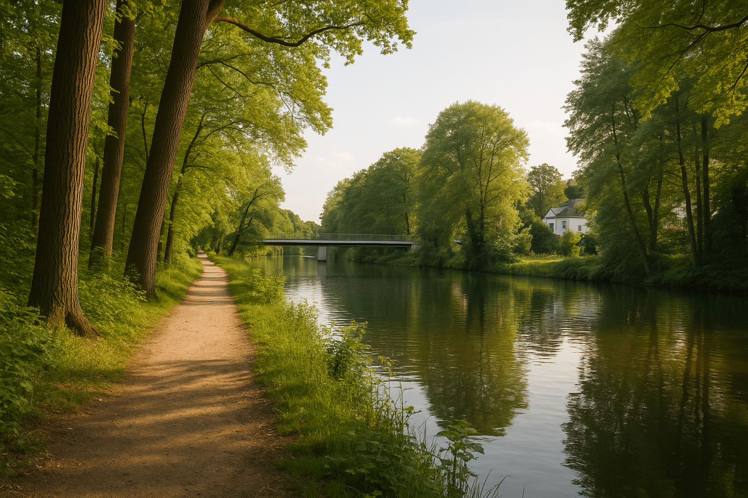 Teltowkanal in Kleinmachnow