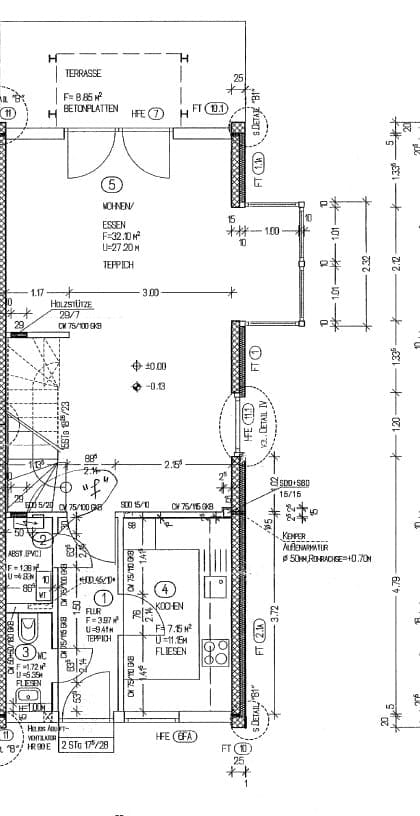 Grundriss_EG - 翻新后首次入住-免租-法尔肯塞最适合家庭居住。