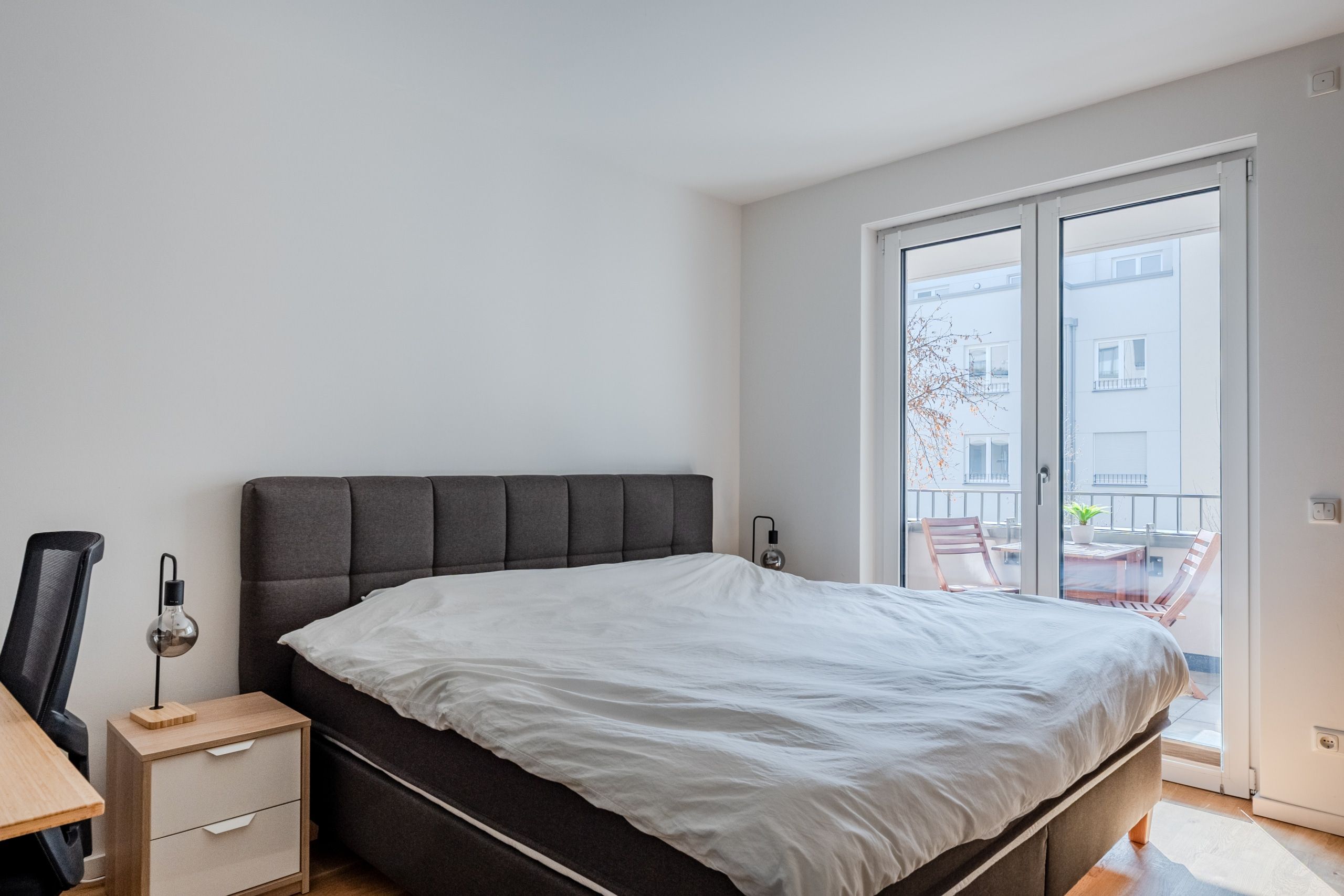 Zugang zum Balkon