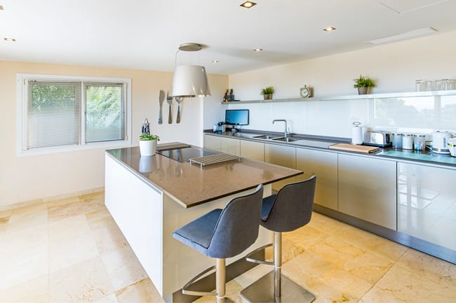 Kitchen - Port Andratx: Großzügige Villa mit 4 Schlafzimmern, Pool und Panoramablick zu verkaufen
