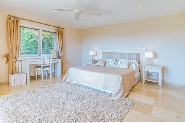 Master bedroom - Port Andratx: Großzügige Villa mit 4 Schlafzimmern, Pool und Panoramablick zu verkaufen