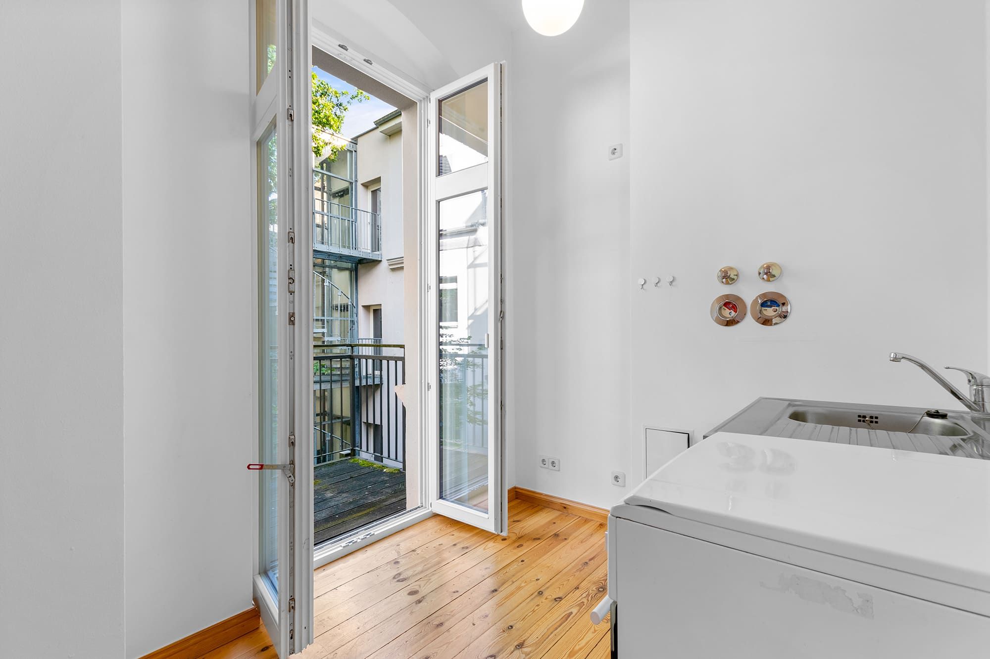 Küche Zugang Balkon