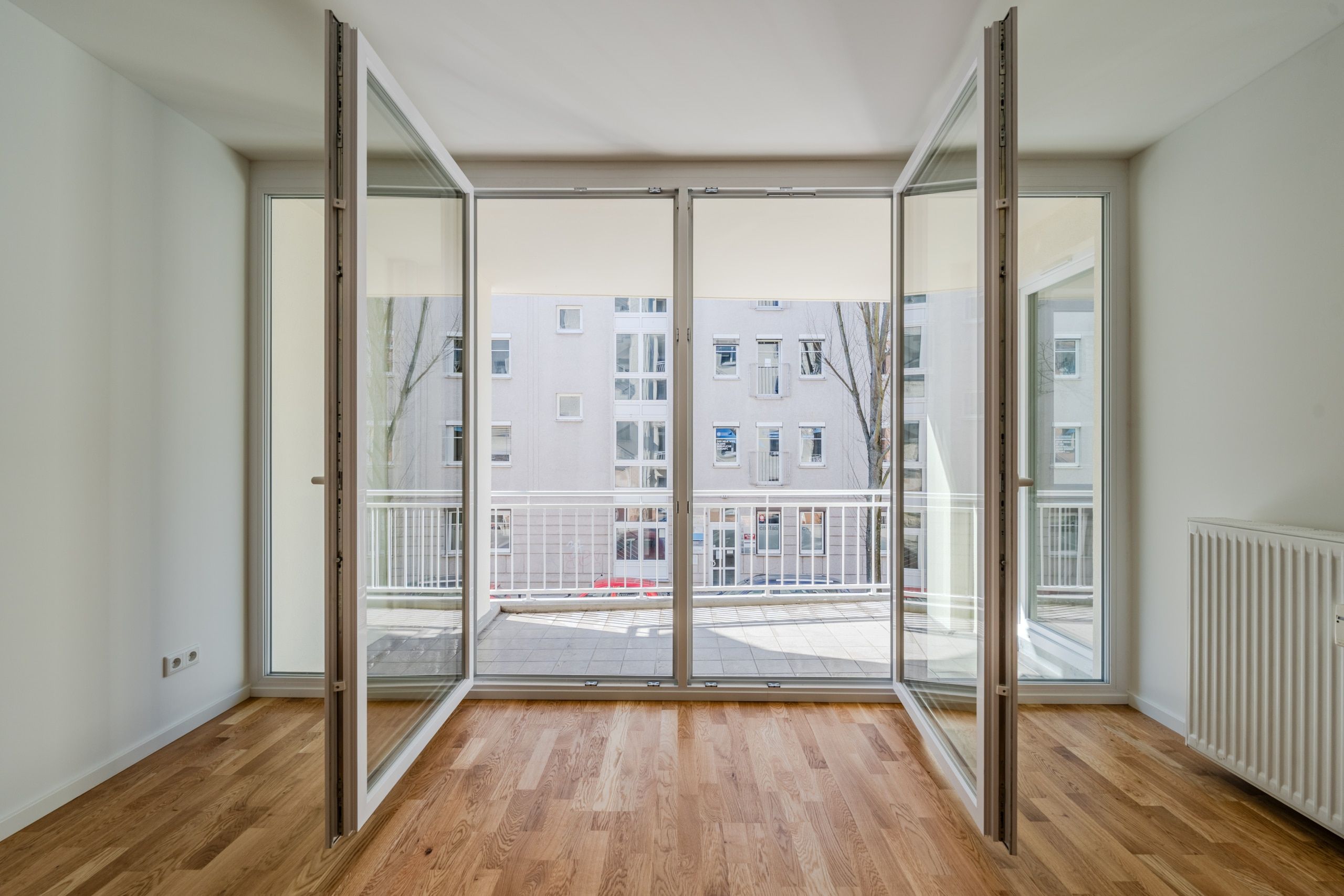 Accès au balcon