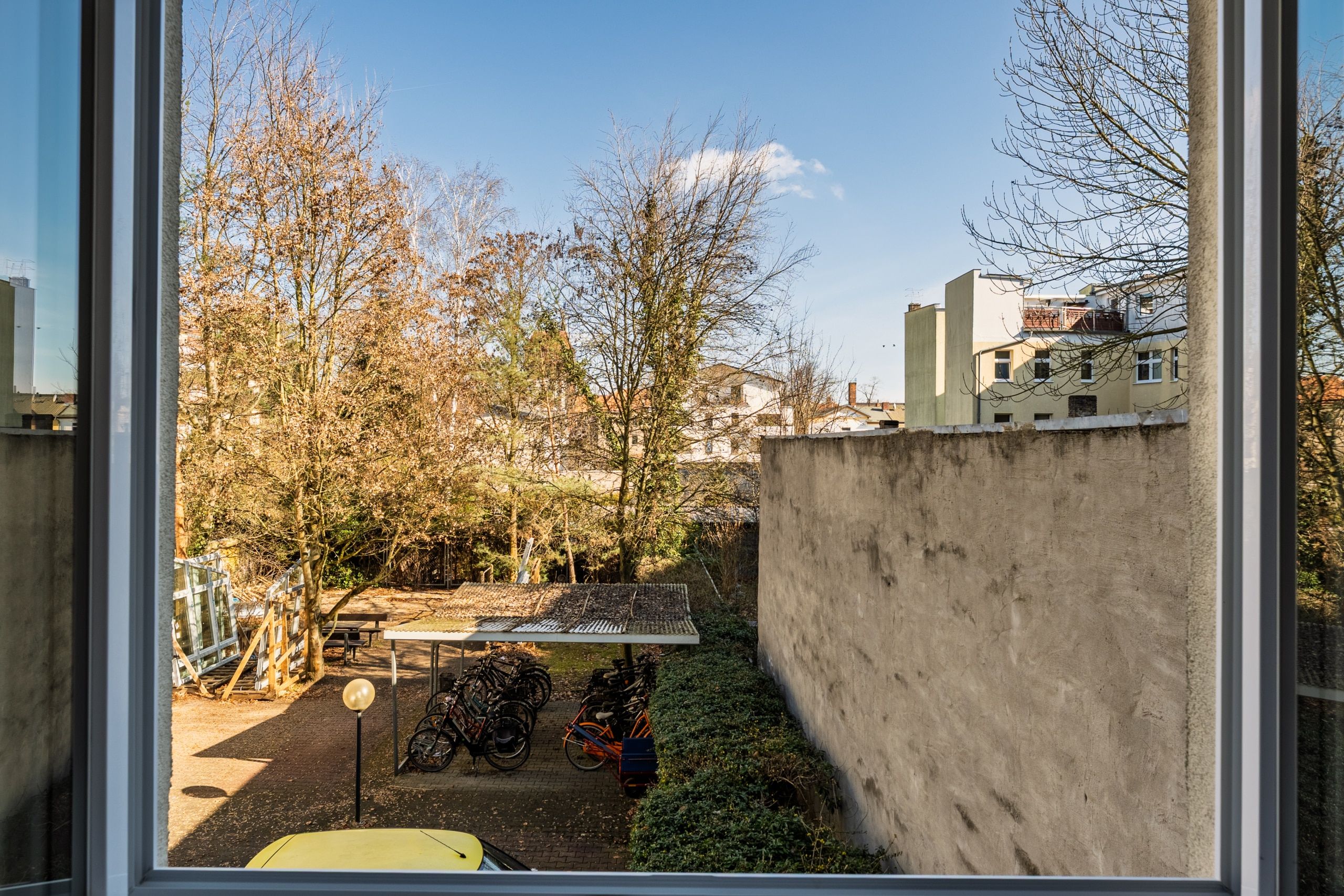 Vue sur la cour intérieure