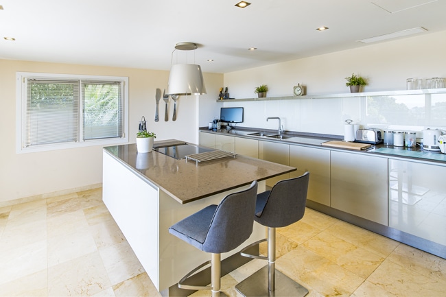Kitchen - Port Andratx: Großzügige Villa mit 4 Schlafzimmern, Pool und Panoramablick zu verkaufen