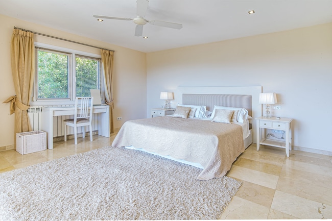 Master bedroom - Port Andratx: Großzügige Villa mit 4 Schlafzimmern, Pool und Panoramablick zu verkaufen