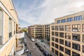 Blick vom Balkon