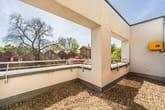 Private Dachterrasse am Elternschlafzimmer mit weitem Ausblick