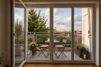 Terrasse unten