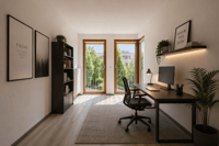 KI Staging Büro
