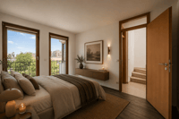KI Staging Schlafzimmer