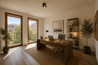 KI Staging als Arbeitszimmer