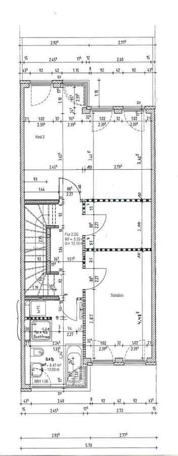 3_2. Obergeschoss (ähnliche Darstellung) - Wohnen am Wasser mit unverbaubarem Blick