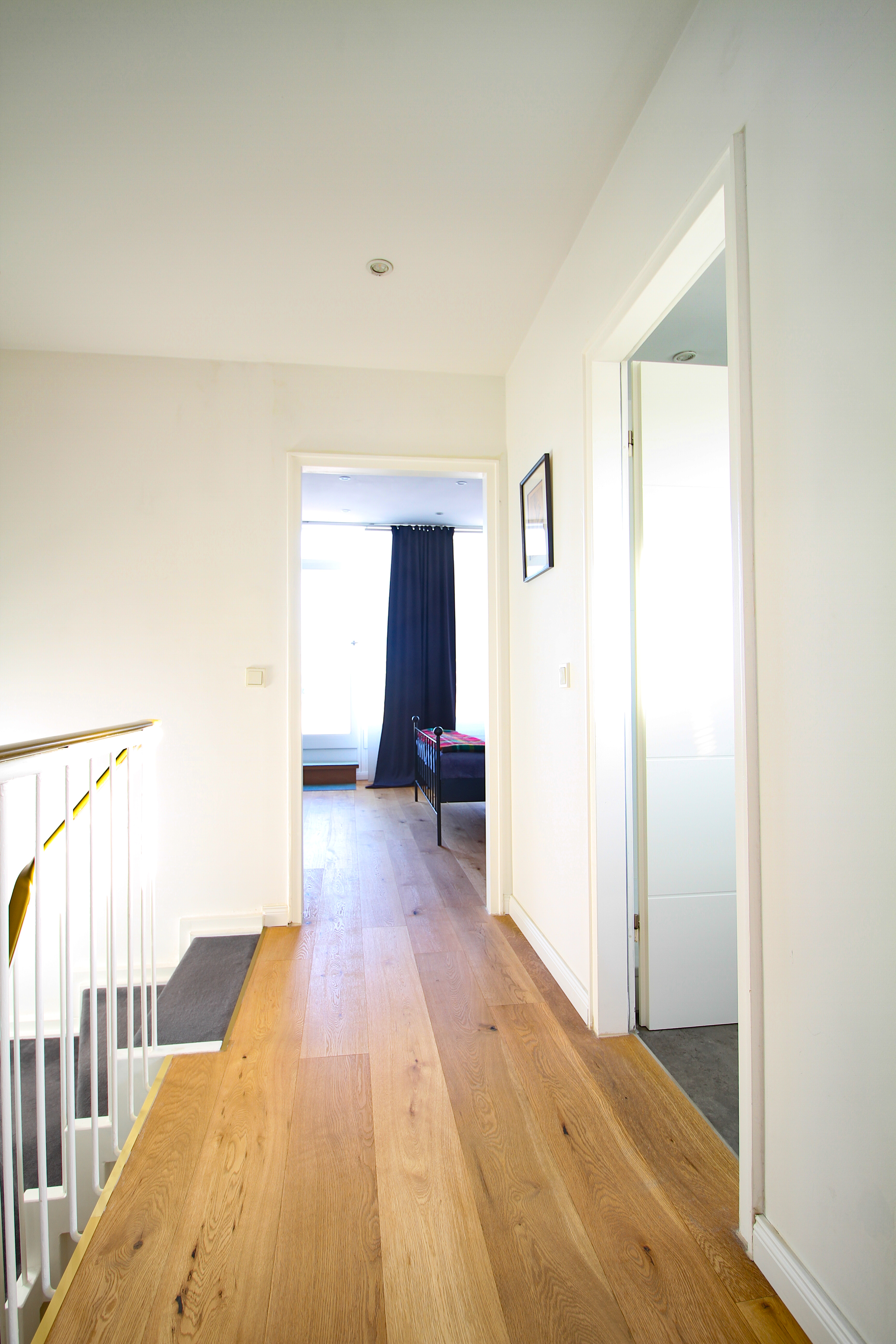 Maisonettewohnung Flur mit Eichendielen - Maisonette mit Dachterrasse in Bestlage Köln-Altstadt