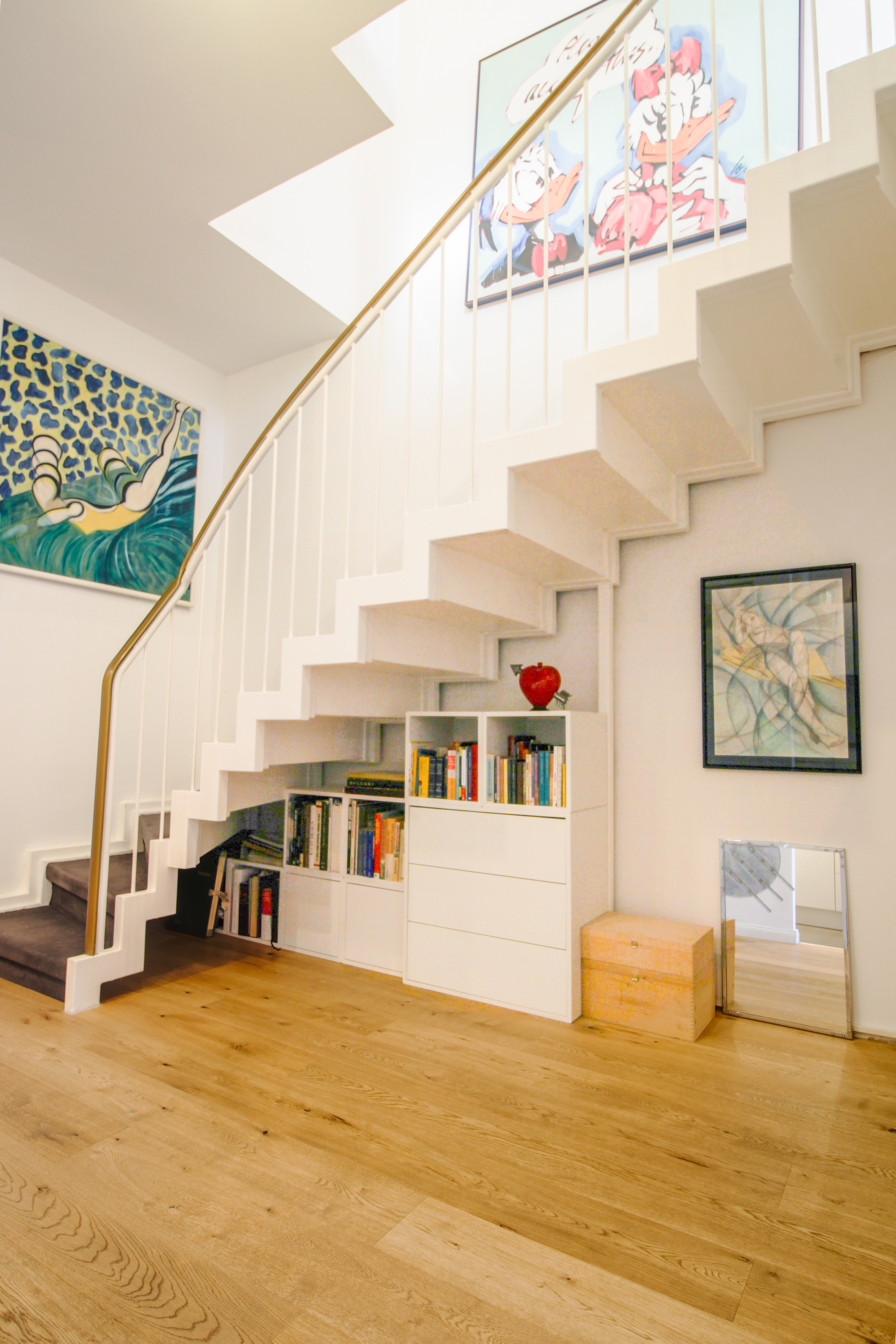 Loftähnliche Maisonette mit offener Holztreppe - Maisonette mit Dachterrasse in Bestlage Köln-Altstadt