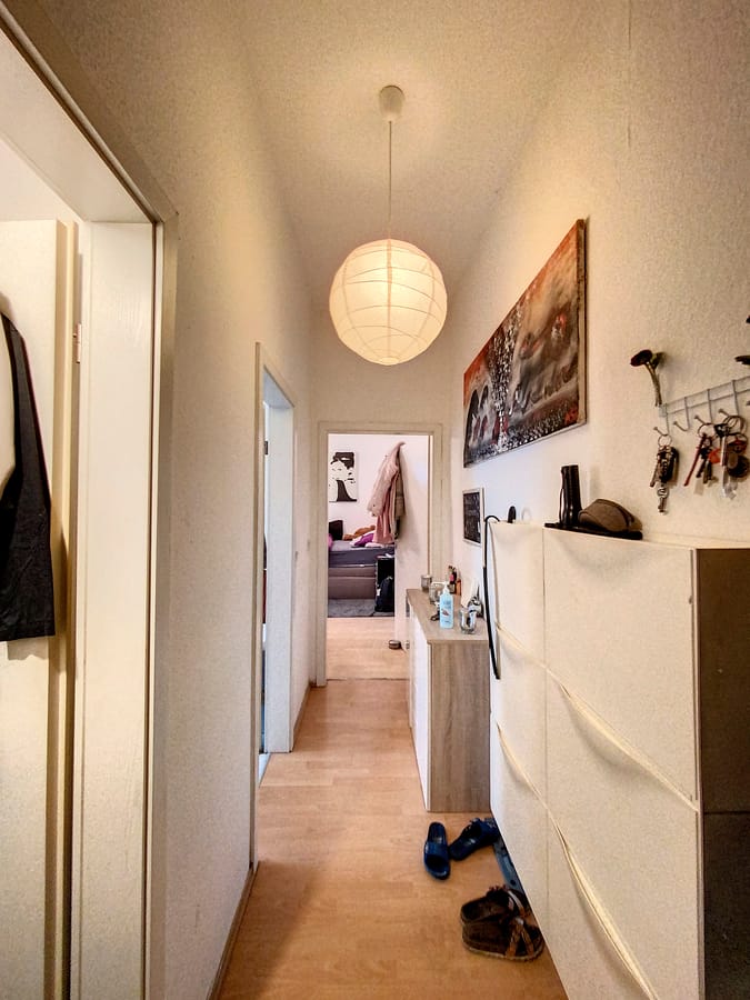 गलियारा - *सितंबर 2024 से उपलब्ध* फ्रेडरिकशाइन में टेरेस सहित सिंगल अपार्टमेंट