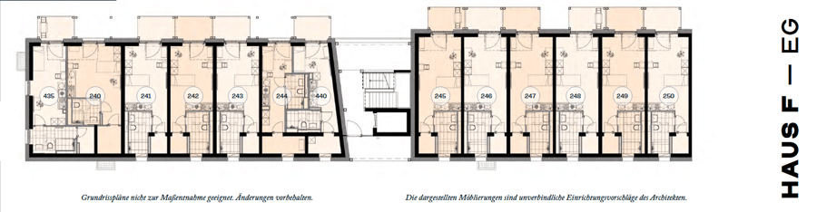 Grundriss EG - Attraktive 1-Zimmer-Kapitalanlage mit Terrasse im Neubauprojekt Central Homes