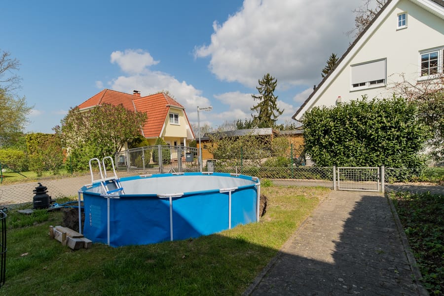 Garten - Vermietetes Reihenendhaus in Falkensee