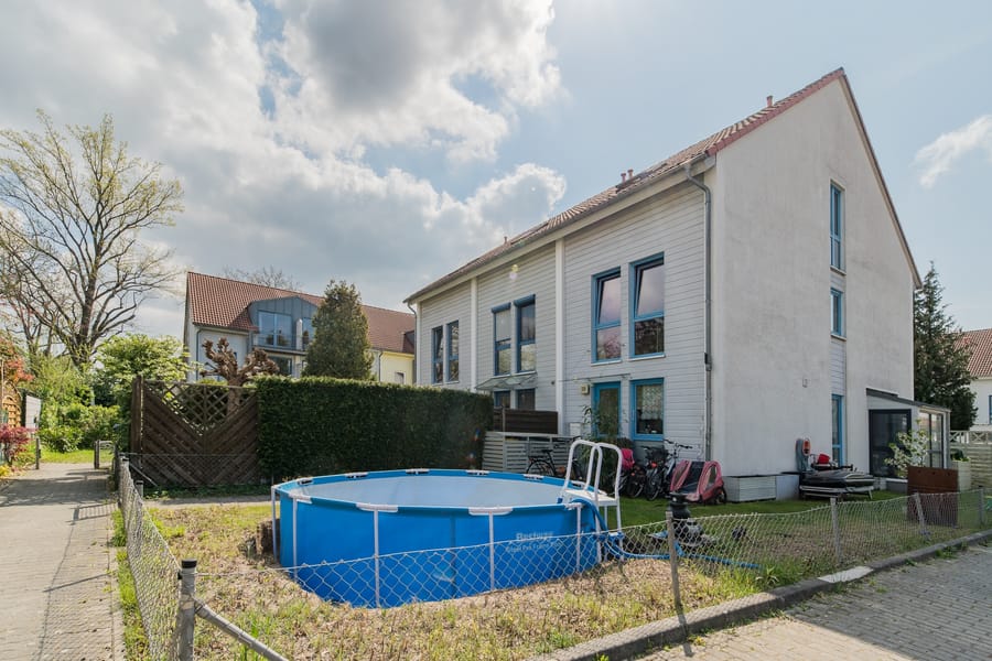 Hausansicht - Vermietetes Reihenendhaus in Falkensee