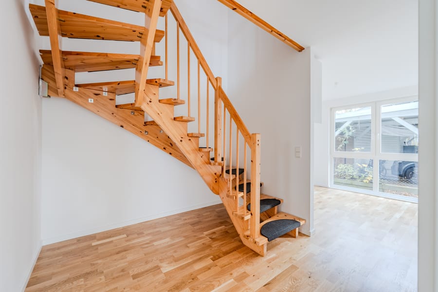 First floor landing - Modernised corner terraced house in a quiet residential area