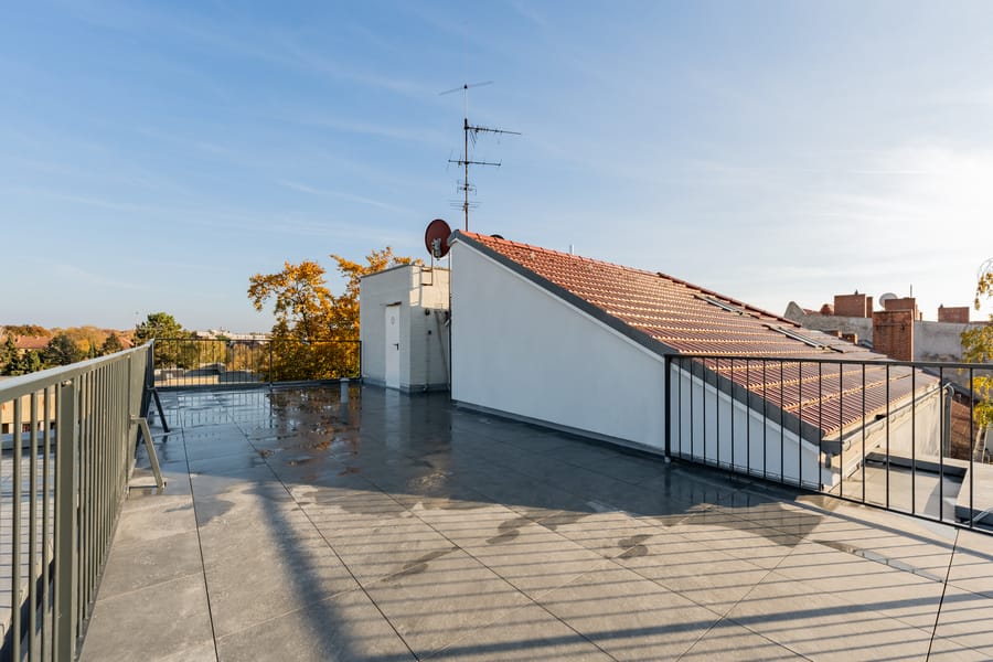 Dachterrasse - Erstbezug nach Renovierung – Dachgeschoss mit Panoramablick
