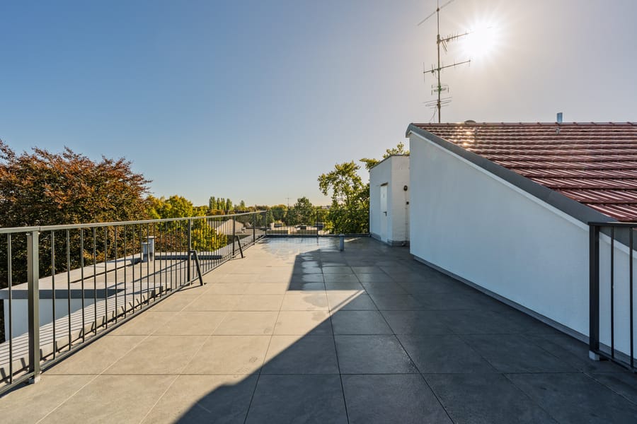 Dachterrasse - Erstbezug nach Renovierung – Dachgeschoss mit Panoramablick