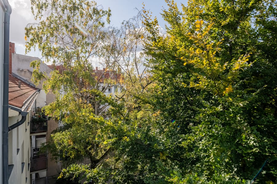 Balkonaussicht - Erstbezug nach Renovierung – Dachgeschoss mit Panoramablick