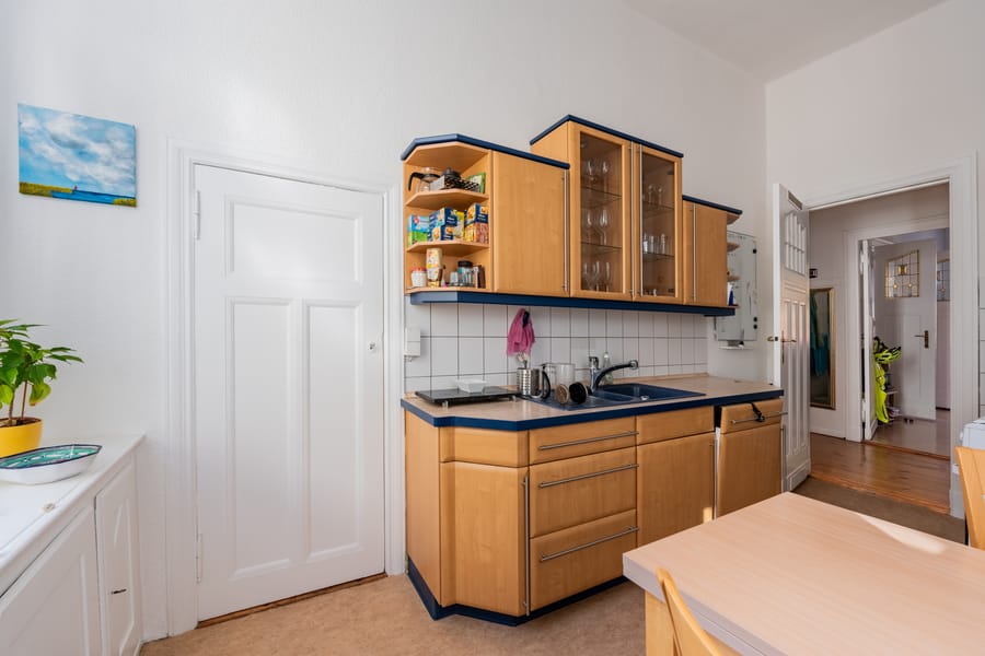Keuken 1 - Wonderlijk oud bouwjuweel in Friedenau - vlakbij Rüdesheimer Platz