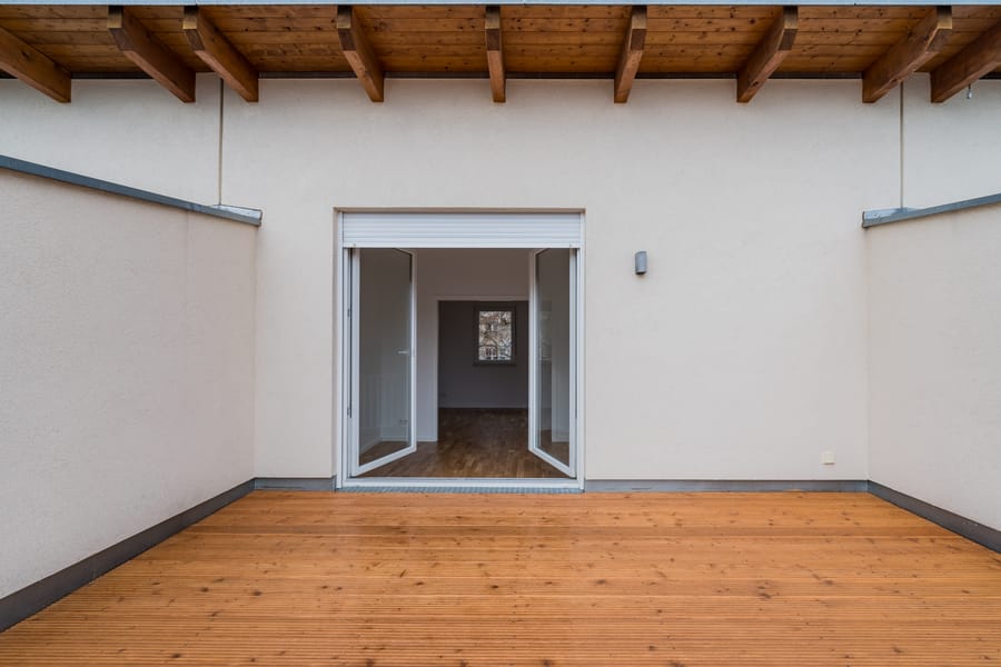 हैनेमैनस्ट्रासे 37ए-33 - आधुनिक टेरेस वाला घर, जिसमें नया टेरेस और लकड़ी का फर्श लगा है – ब्रिट्ज़ में रहने का आनंद लें!