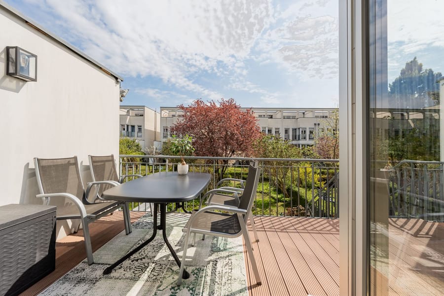 Terrasse Beletage 2 - Wohnen am Wasser mit unverbaubarem Blick