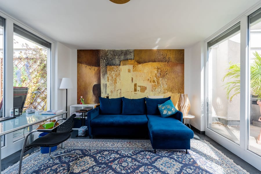 Studio Dachgeschoss - Wohnen am Wasser mit unverbaubarem Blick