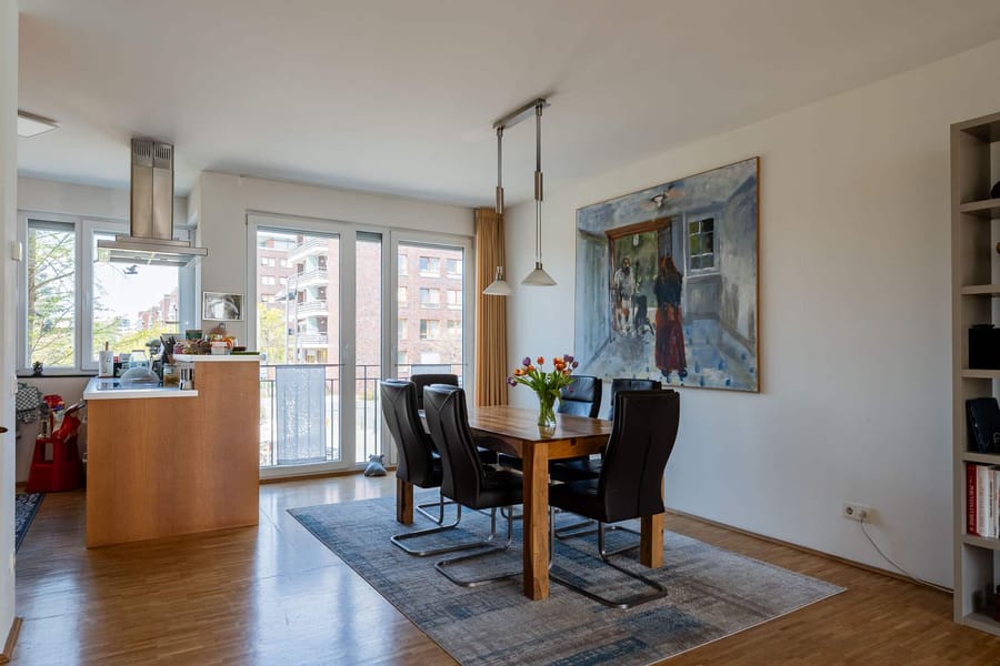 Esszimmer Beletage - Wohnen am Wasser mit unverbaubarem Blick