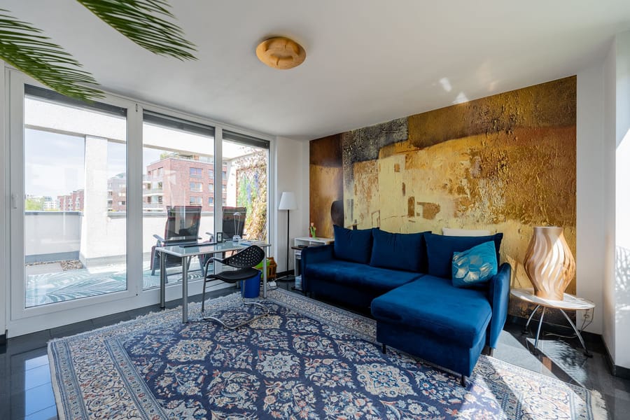 Studio Dachgeschoss - Wohnen am Wasser mit unverbaubarem Blick