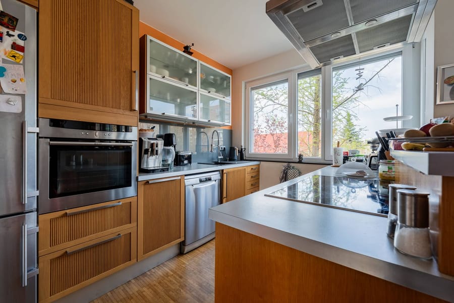 Küche - Wohnen am Wasser mit unverbaubarem Blick