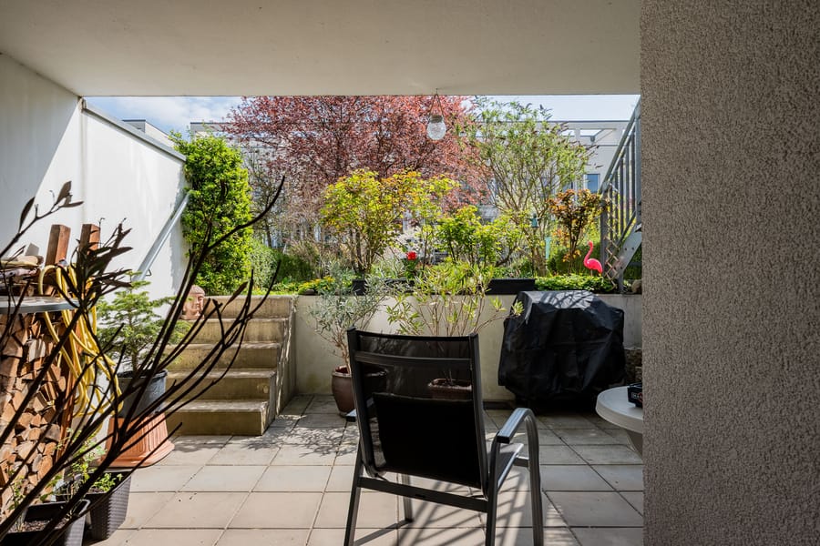 Terrasse EG - Wohnen am Wasser mit unverbaubarem Blick