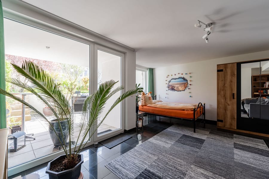 Schlafen/Gäste EG 2 - Wohnen am Wasser mit unverbaubarem Blick