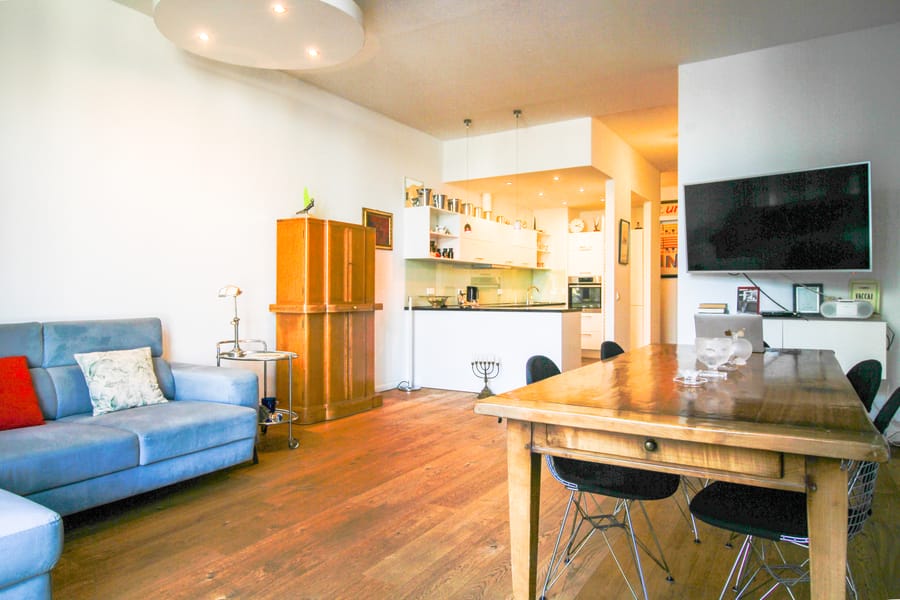 Wohn-/ Essbereich - Maisonette mit Dachterrasse in Bestlage Köln-Altstadt