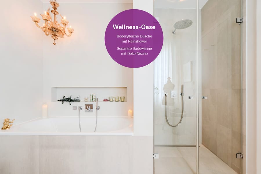 स्नानघर - बॉक्सहागेनर कीज़ में सपनों का अपार्टमेंट - कोई कमीशन नहीं