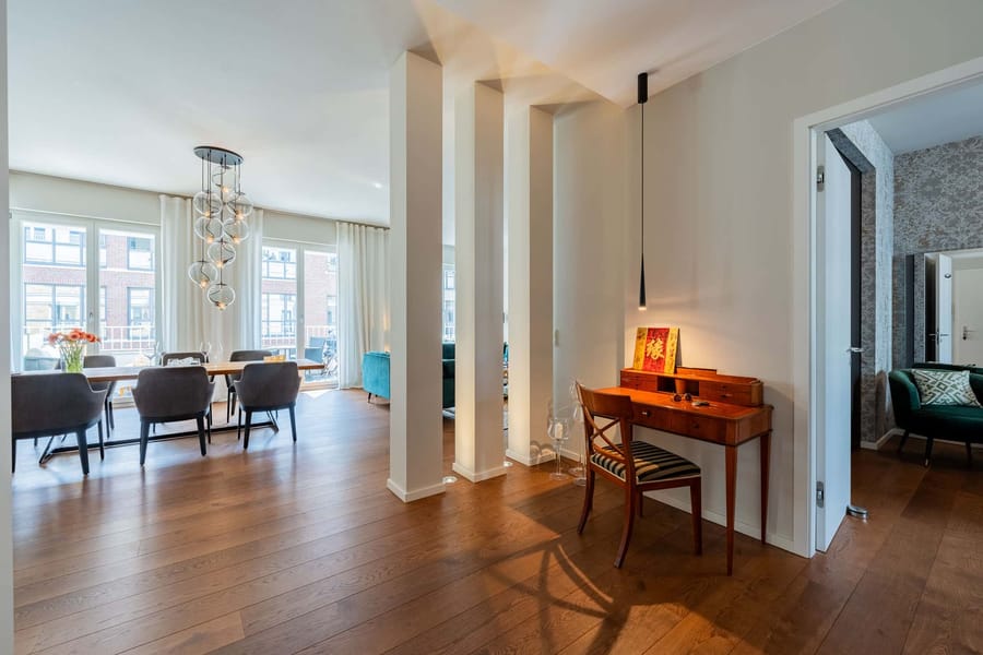 प्रवेश द्वार - बॉक्सहागेनर कीज़ में सपनों का अपार्टमेंट - कोई कमीशन नहीं