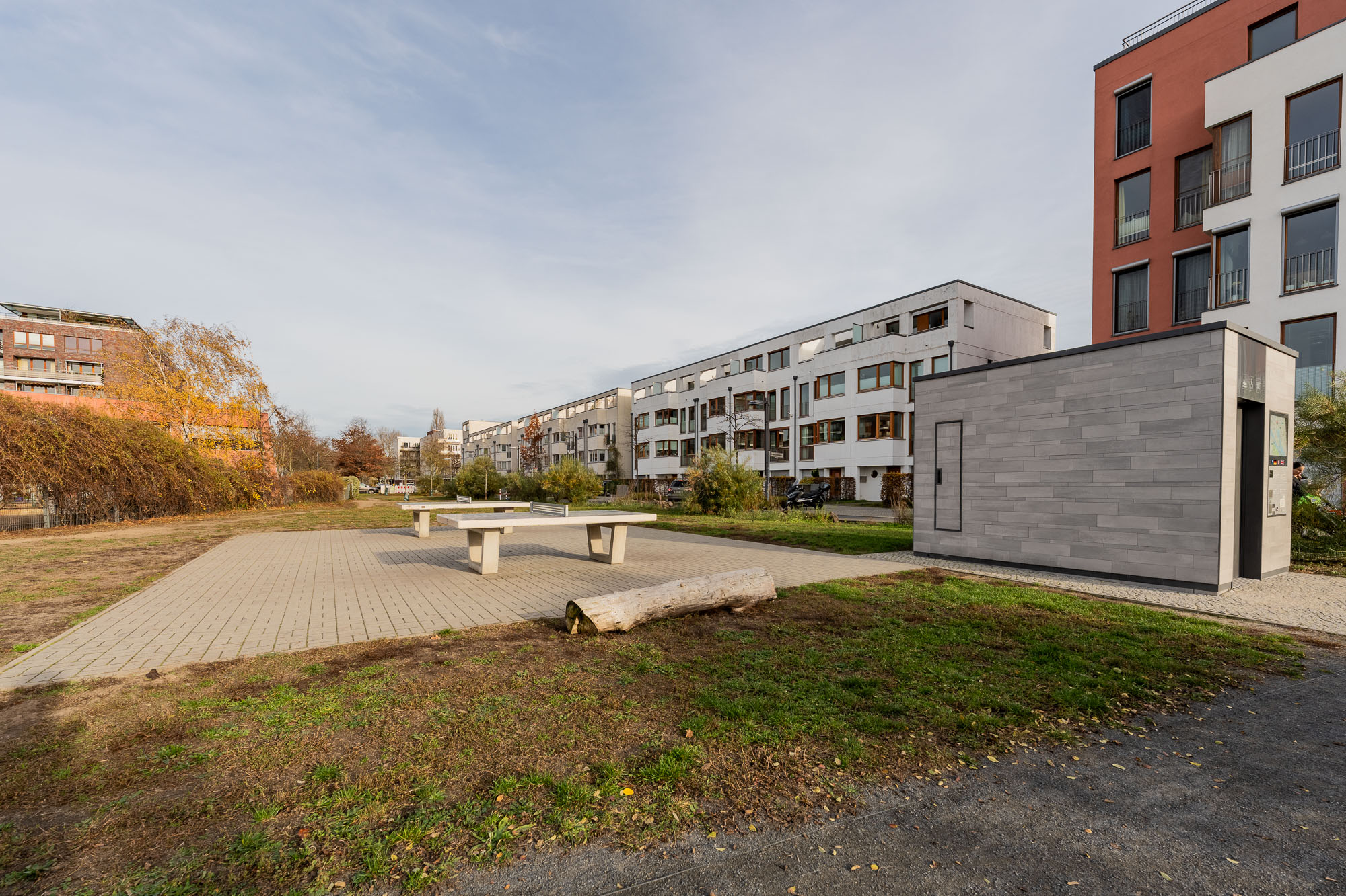 Park und Spielplatz - Townhaus an der Rummelsburger Bucht – familienfreundlich mit 6 Zimmern